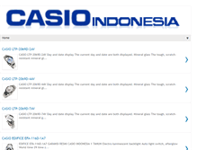 Tablet Screenshot of casio-indo.blogspot.com