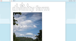 Desktop Screenshot of divinityfarm.blogspot.com