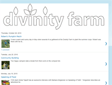 Tablet Screenshot of divinityfarm.blogspot.com