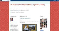 Desktop Screenshot of multiphotoscrapbooklayouts.blogspot.com