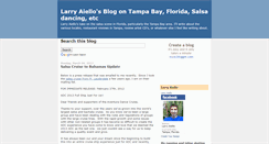 Desktop Screenshot of larryaiello.blogspot.com