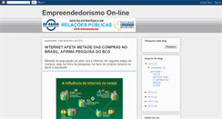 Desktop Screenshot of empreendedorismo-online.blogspot.com