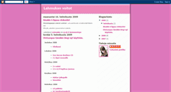 Desktop Screenshot of lehmukanvoitot.blogspot.com