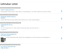Tablet Screenshot of lehmukanvoitot.blogspot.com