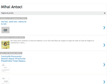 Tablet Screenshot of mihaiantoci.blogspot.com