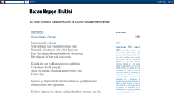 Desktop Screenshot of kazankepceiliskisi.blogspot.com