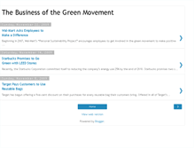 Tablet Screenshot of businessofgreenmovement.blogspot.com