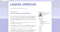 Desktop Screenshot of laudasjuridicas.blogspot.com