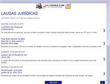 Tablet Screenshot of laudasjuridicas.blogspot.com