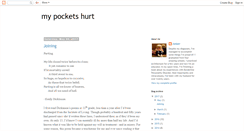 Desktop Screenshot of my-pockets-hurt.blogspot.com