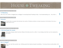 Tablet Screenshot of housetweaking.blogspot.com