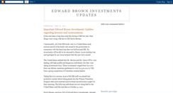 Desktop Screenshot of edwardbrowninvestments.blogspot.com