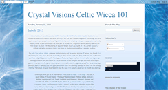 Desktop Screenshot of crystalvisionsceltiwicca101.blogspot.com