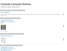 Tablet Screenshot of contandocantandohistorias.blogspot.com