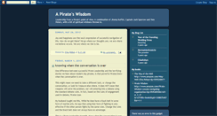 Desktop Screenshot of apirateswisdom.blogspot.com