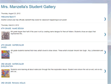 Tablet Screenshot of mrsmanzellastudentartgallery.blogspot.com