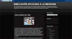 Desktop Screenshot of informaticamedicasimulacion.blogspot.com