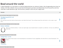 Tablet Screenshot of bead-around-the-world.blogspot.com