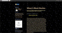 Desktop Screenshot of missysshorts.blogspot.com