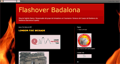 Desktop Screenshot of flashoverbadalona.blogspot.com