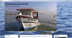 Desktop Screenshot of ambientalescoladomar.blogspot.com