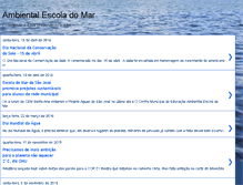 Tablet Screenshot of ambientalescoladomar.blogspot.com