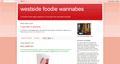 Desktop Screenshot of foodiewannabes.blogspot.com