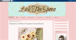 Desktop Screenshot of lickthatspoon.blogspot.com