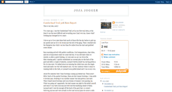 Desktop Screenshot of jojajogger.blogspot.com