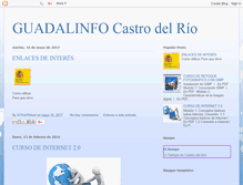 Tablet Screenshot of guadalinfocastro.blogspot.com