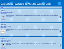 Tablet Screenshot of coldwaters2.blogspot.com
