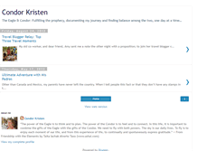 Tablet Screenshot of condorkristen.blogspot.com