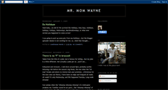 Desktop Screenshot of mrmomwayne.blogspot.com