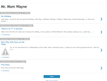 Tablet Screenshot of mrmomwayne.blogspot.com