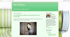 Desktop Screenshot of eli-peliche.blogspot.com