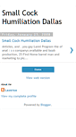 Mobile Screenshot of cocksmall5c616.blogspot.com
