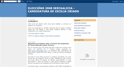 Desktop Screenshot of candidaturaceciliacriado.blogspot.com