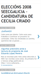 Mobile Screenshot of candidaturaceciliacriado.blogspot.com