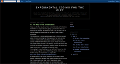 Desktop Screenshot of codingforolpc.blogspot.com