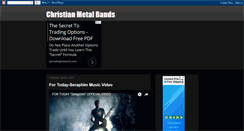 Desktop Screenshot of christianmetal-bands.blogspot.com