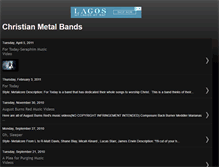 Tablet Screenshot of christianmetal-bands.blogspot.com