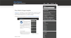 Desktop Screenshot of drop-shadow-blogger-template.blogspot.com