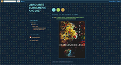 Desktop Screenshot of libroarteeuroamericano.blogspot.com