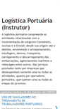 Mobile Screenshot of instrutorlogisticaportuaria.blogspot.com