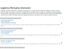 Tablet Screenshot of instrutorlogisticaportuaria.blogspot.com