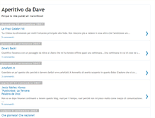 Tablet Screenshot of aperitivodadave.blogspot.com