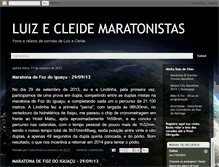 Tablet Screenshot of luizecleidemaratonistas.blogspot.com