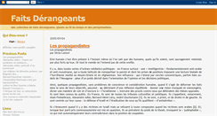 Desktop Screenshot of faitsderangeants.blogspot.com