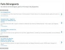 Tablet Screenshot of faitsderangeants.blogspot.com