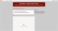 Desktop Screenshot of maniaksite.blogspot.com